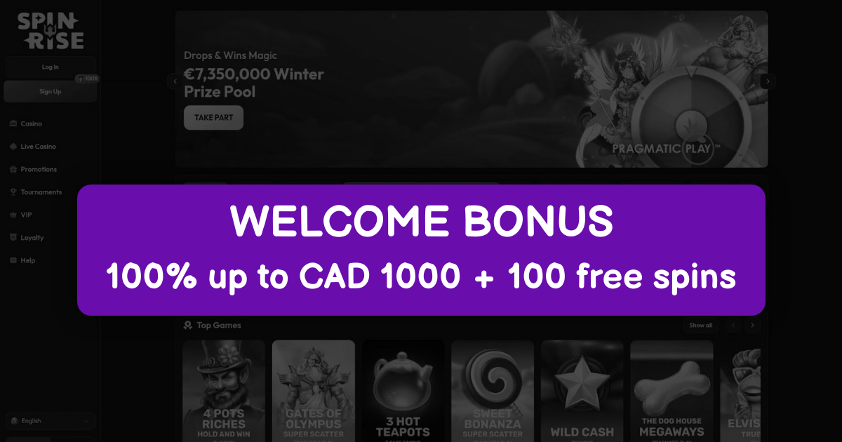 Spinrise Casino - Canada's Fast Payout Casino Experience